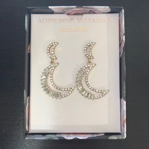 Moon earring’s, Adrienne Vittadini Brand